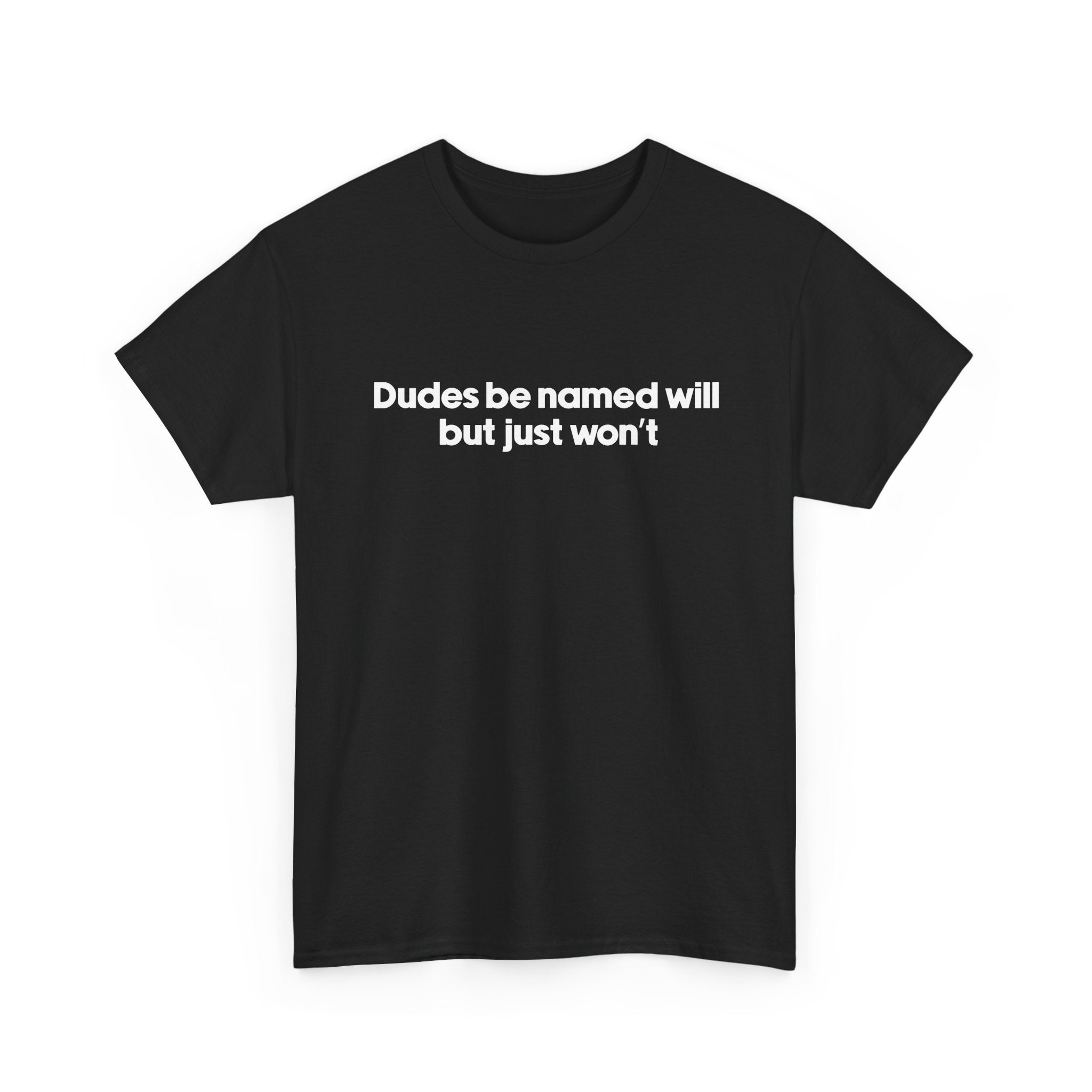 Will, but just won’t